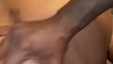 Thick ass black bbw getting fucked in the booty