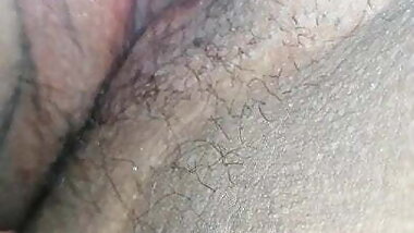 Licking my bbw wife pussy