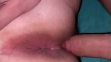 Hitting it from behind in the living room