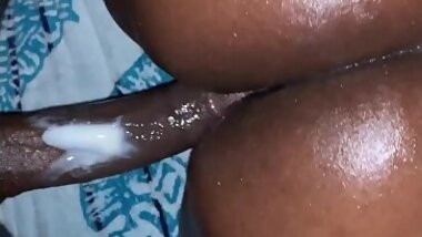 Creamy Ebony Backshots Galore