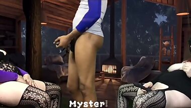 Reverse Cuckold Wife Masturbate To Husband Fucking Her Friend Threesome