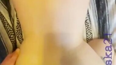 BBW GIRLFRIEND POV DOGGYSTYLE FUCK WITH CREAMPIE ENDING