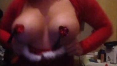 Tabbyanne sexy Christmas slut santa showing big tits ass pussy cheating leeds slut