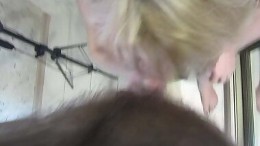 bbw sexi gets a mouthful of cum after a blowjob with a deep5