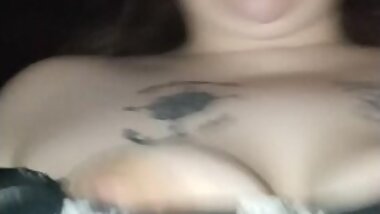 Bbw Goth Kitten Rides Daddy