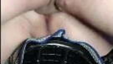 Anal auf dem Barhocker mit Abspritzen