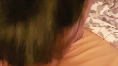 Pipe baveuse de ma salope