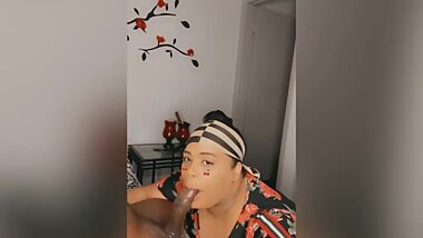 Eating my neighbors dick