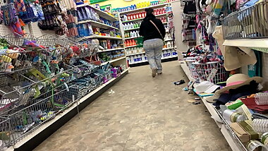 Mexican mommy bbw sexy deep wedgie walking big booty