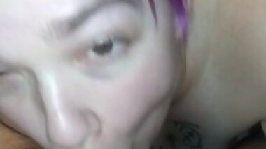 Bbw Goth Slave Sucks Daddys Dick