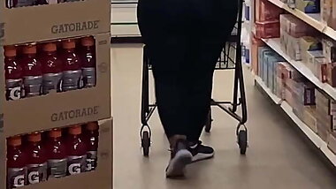 Sexy Granny in Workout Clothes