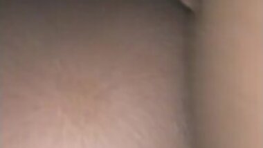 Daddy hits it from the back until he cums all over my phat ass