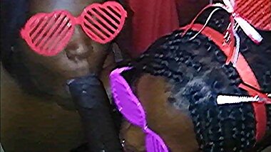 Valentines Day Double Blowjob