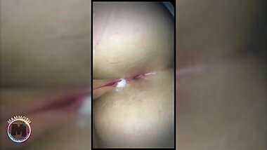 Amateur Ginger Takes BBC Backshots with a Cream Filling