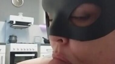 Sexy bbw sucks my big cock