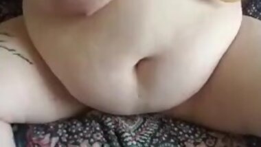BBW Tits Vs Wooden Spoon