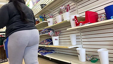 Short black bbw sexy deep wedgie big booty teasing me