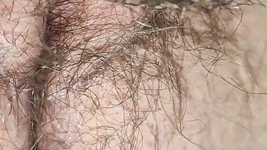 Wife’s hairy pussy