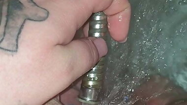 Geil in der Badewanne