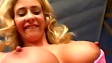 Cute and curvy and sucking big cock