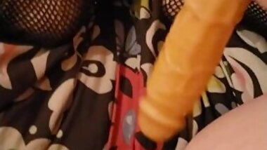 Playing for daddy while wearing my stockings