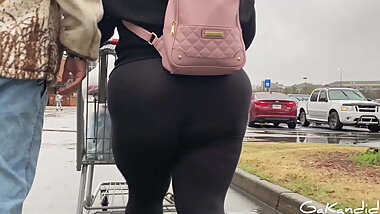Black Spandex On Big Butt Bbw Latina
