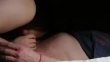 Wife suck stranger cock in our bedroom