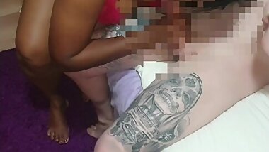 INDIAN WIFE Sucking a AUSSIE COCK