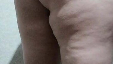 Red thong sexy sitting on the beauty