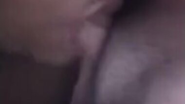 Black bbw sucking white cock